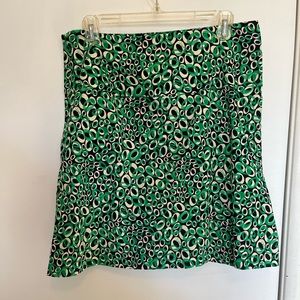DIANE VON FURSTENBERG GEOMETRIC PATTERNED SKIRT